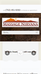 Mobile Screenshot of massagenirvana.com